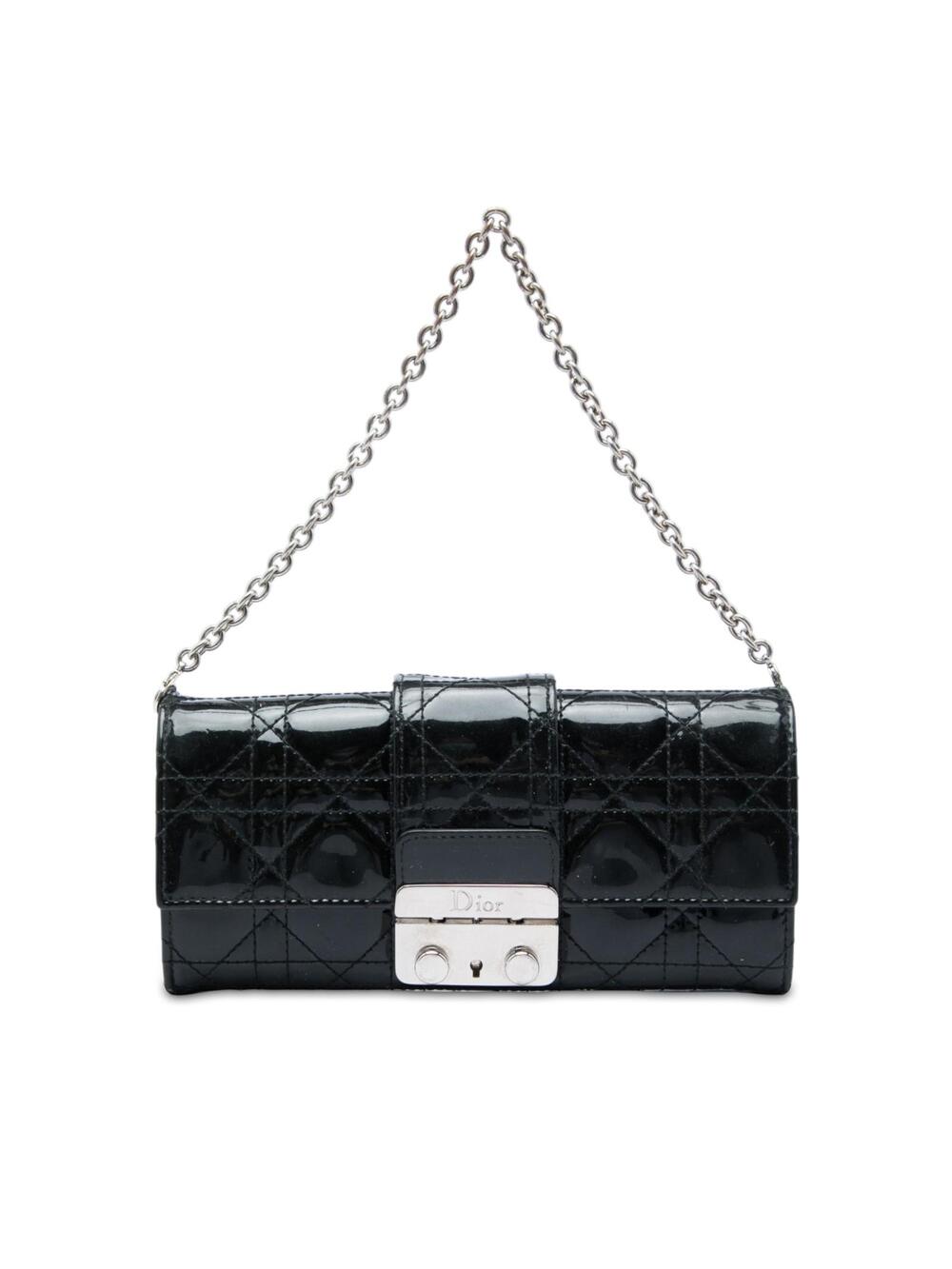 Dior Patent Cannage Miss Wallet On #375366D67B